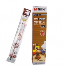 晨光 MG-2907 0.38mm 米菲全針管替芯（黑色，20支/盒）