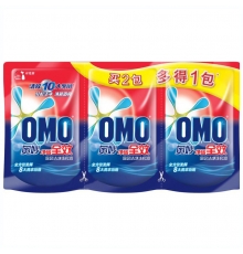 奧妙凈藍(lán)全效深層清潔洗衣液 袋裝（500g/袋，3袋/組）按組售