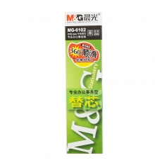 晨光 MG-6102 0.5mm子彈頭中性筆芯（黑色，20支/盒）按盒售