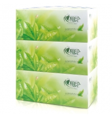 心相印盒裝茶語抽紙 H200（200抽，3盒/提，36盒/箱）按提售