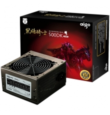 愛(ài)國(guó)者(aigo)額定350W 黑暗騎士500DK 電源(寬幅設(shè)計(jì)/加強(qiáng)12V設(shè)計(jì))