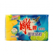 雕牌透明皂陽光清檸（176g/塊，48塊/箱）
