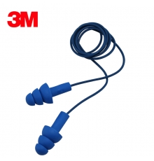 3M E·A·R?340-4007Ultrafit Metal Detectable含可探測(cè)金屬圣誕樹型帶線耳塞 （100副/盒)